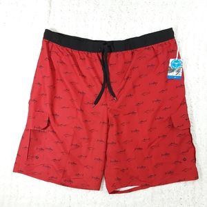 BEVERLY HILLS POLO CLUB HYBRID SWIM RUN  SHORT